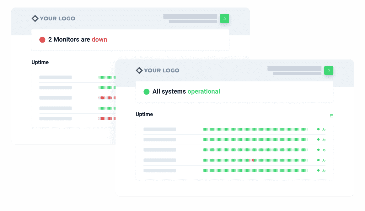 Same price 100 status pages image