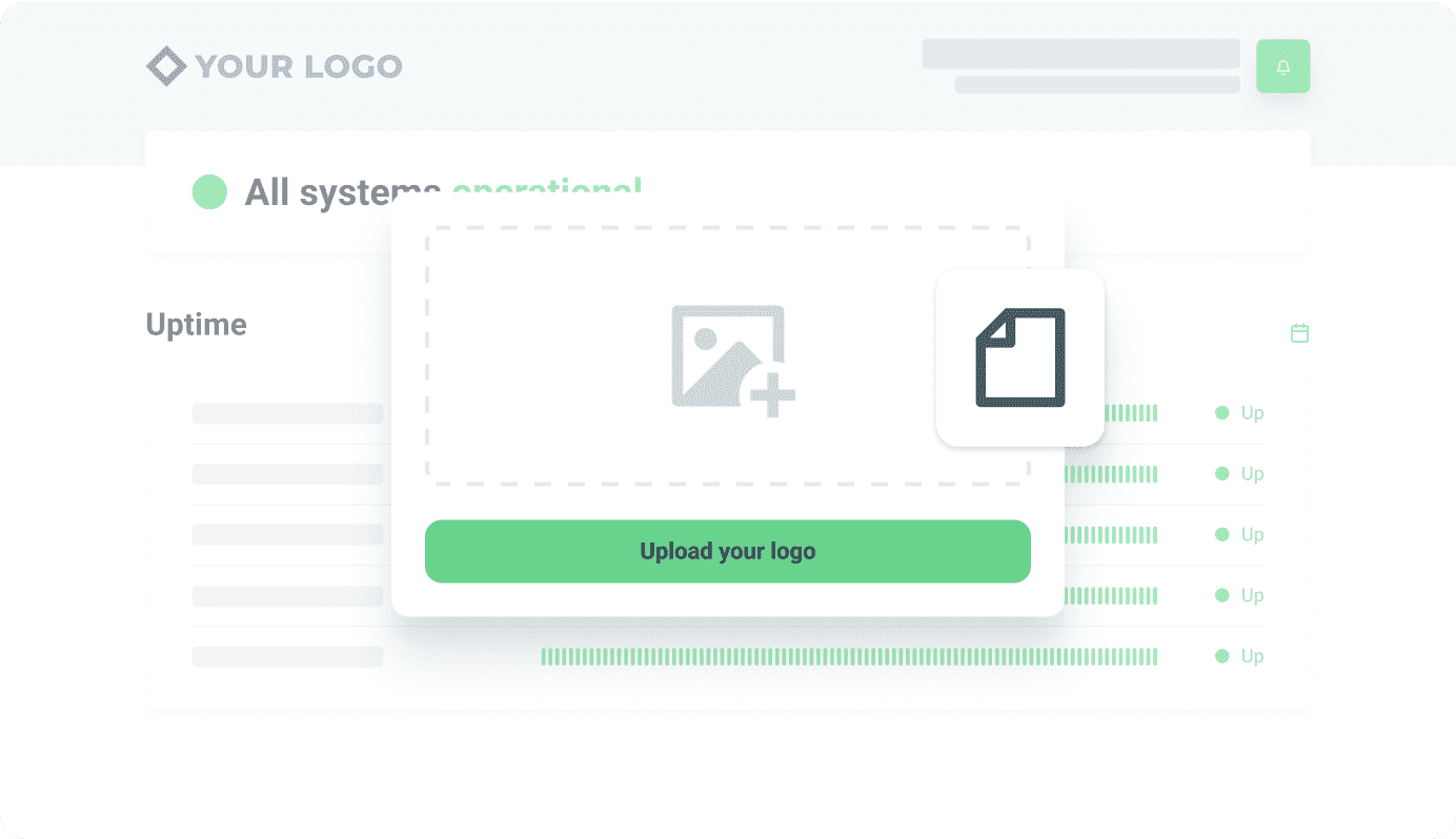 White-labeled Status pages